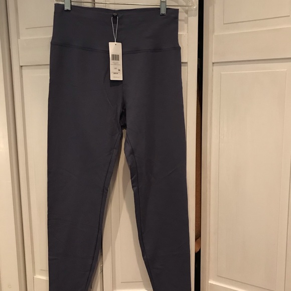 Eileen Fisher NWT Tencel, High Waist, Ankle Legging, light gray/. Lilac - S - Picture 1 of 6